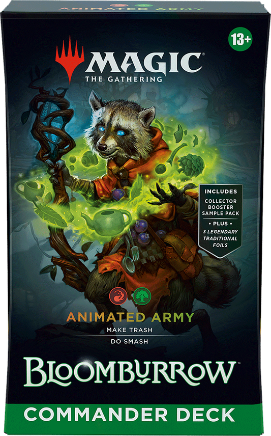 MTG:  Bloomburrow Commander Deck - Animated Army (BLC)