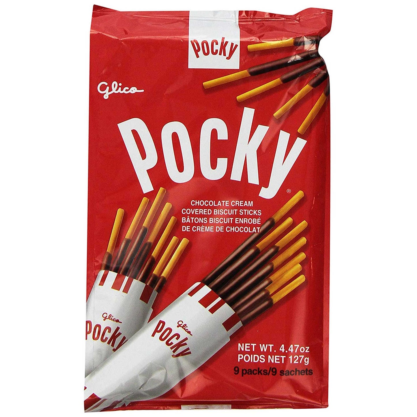 Pocky Chocolate Cream Covered Biscuit Sticks 4.47oz