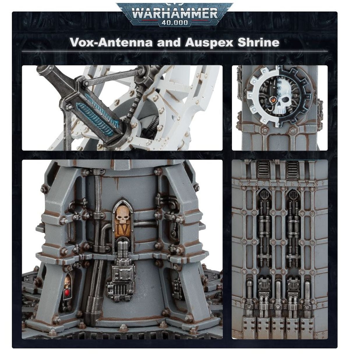 Warhammer Terrain - Battlezone: Fronteris – Vox-Antenna and Auspex Shrine