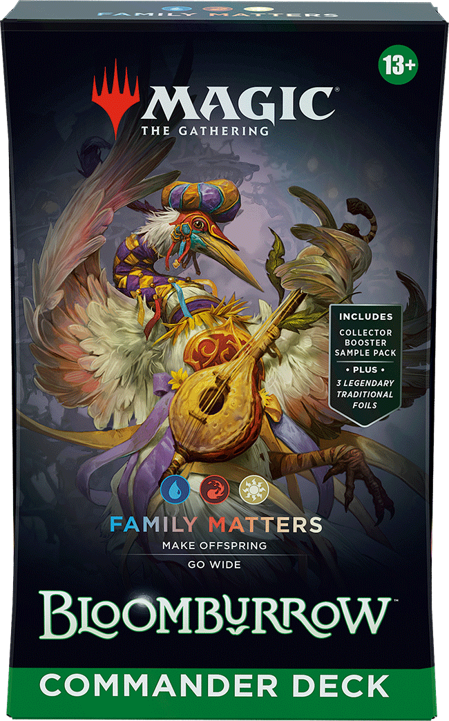 MTG:  Bloomburrow Commander Deck - Family Matters (BLC)