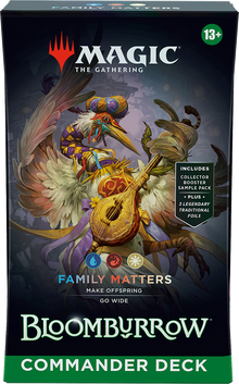MTG:  Bloomburrow Commander Deck - Family Matters (BLC)