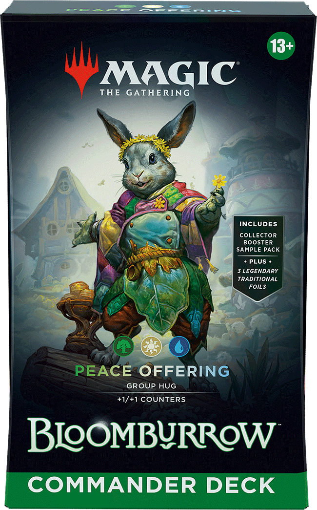 MTG:  Bloomburrow Commander Deck - Peace Offering (BLC)