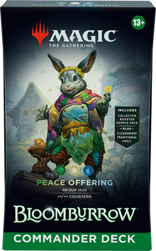 MTG:  Bloomburrow Commander Deck - Peace Offering (BLC)