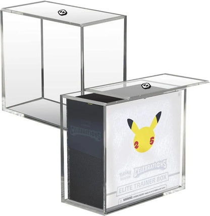 Evoretro - Pokemon ETB Elite Trainer Box w/ Sliding Lid Anti-UV - Acrylic Protector 4.0MM