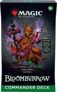 MTG:  Bloomburrow Commander Deck - Squirreled Away (BLC)