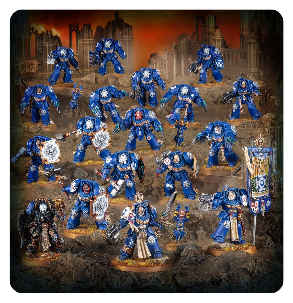 Warhammer 40k: Space Marines Battleforce - Crux Terminatus
