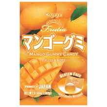 Kasugai Frutia - Mango Gummy Candy - 3.59oz