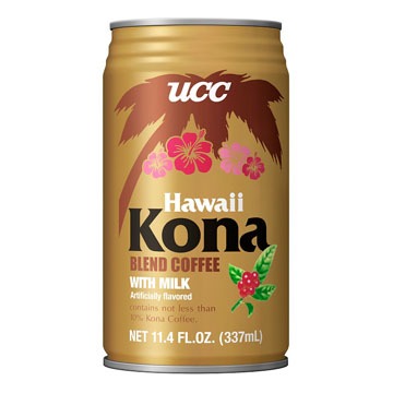 UCC - Hawaii Kona Milk Coffee Can 11.4 fl oz