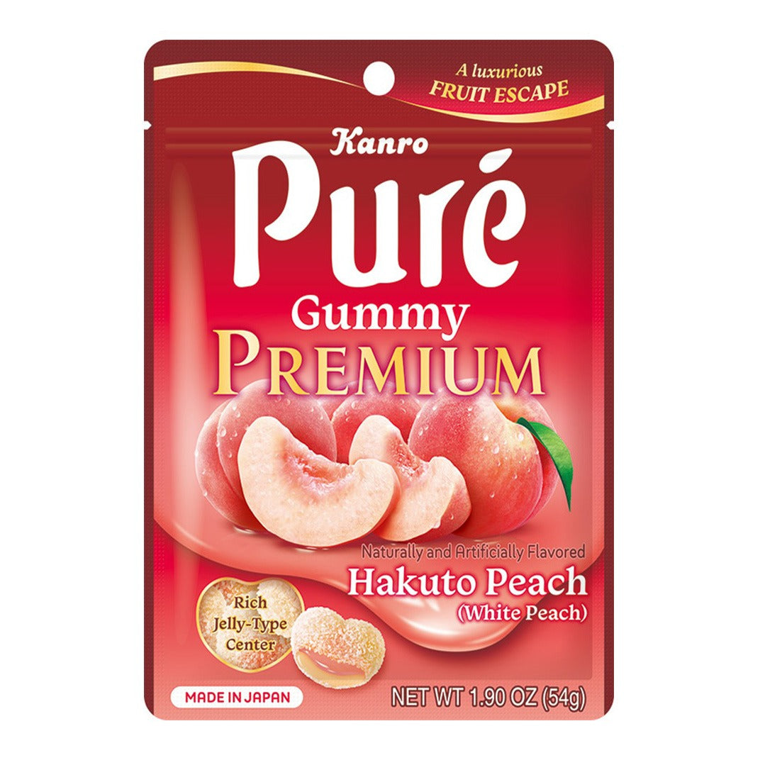 Kanro - Pure Gummy - Hakuto Peach Flavor
