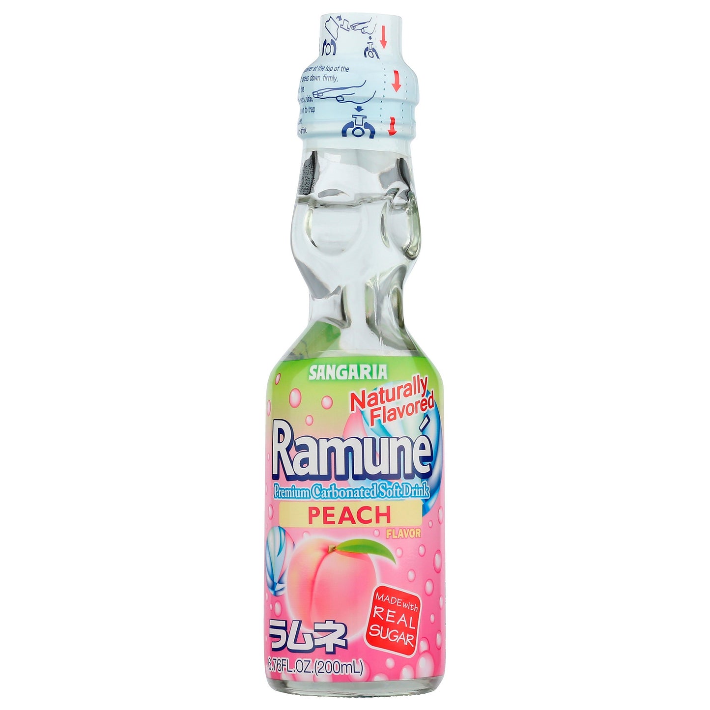 Ramune - Peach Flavor