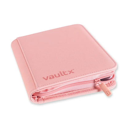 VaultX: Just Pink - 4-pocket Zip Binder