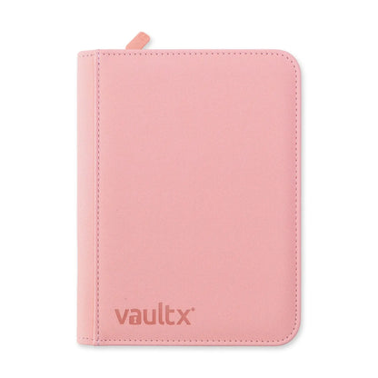 VaultX: Just Pink - 4-pocket Zip Binder