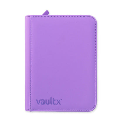 VaultX: Just Purple - 4-pocket Zip Binder