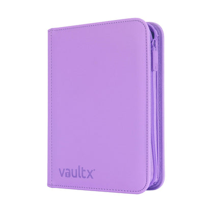 VaultX: Just Purple - 4-pocket Zip Binder
