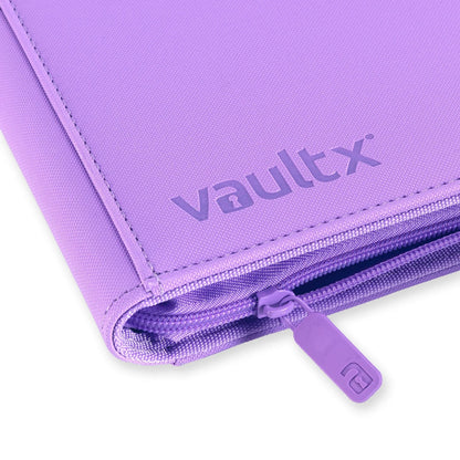 VaultX: Just Purple - 4-pocket Zip Binder