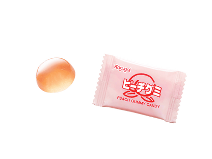 Kasugai Frutia - Peach Gummy Candy - 3.59oz