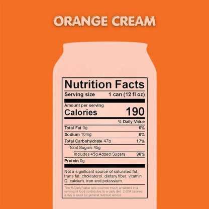 Orange Cream Soda - 12 fl oz
