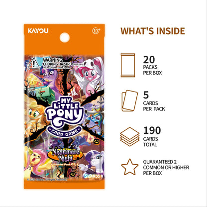 My Little Pony Card Game - Nightmare Night - Booster Box