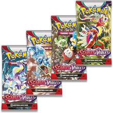 Pokemon Scarlet and Violet Booster - Single Packs - Scroll and Circuit Games