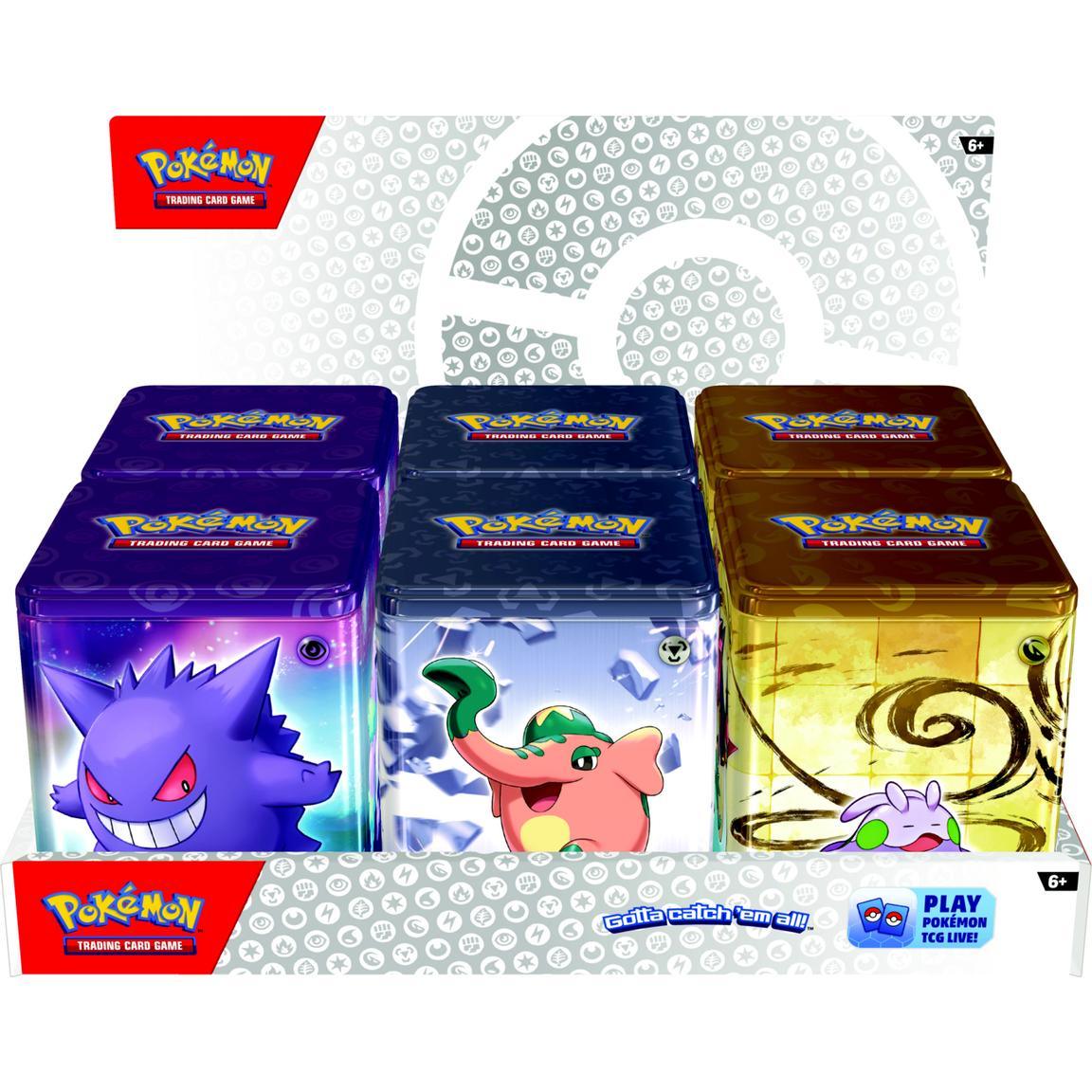 Pokemon Stacking Tins (Psychic, Metal and, Dragon) - Scroll and Circuit Games