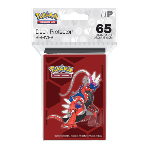 Pokemon TCG - Ultra Pro Card Sleeves (65 count) - Koraidon - Scroll and Circuit Games