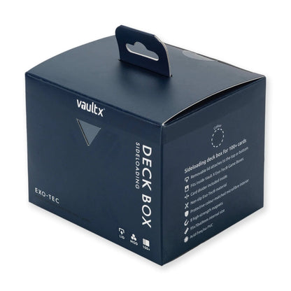 VaultX - Sideloading Deck Box 100+ - Blue