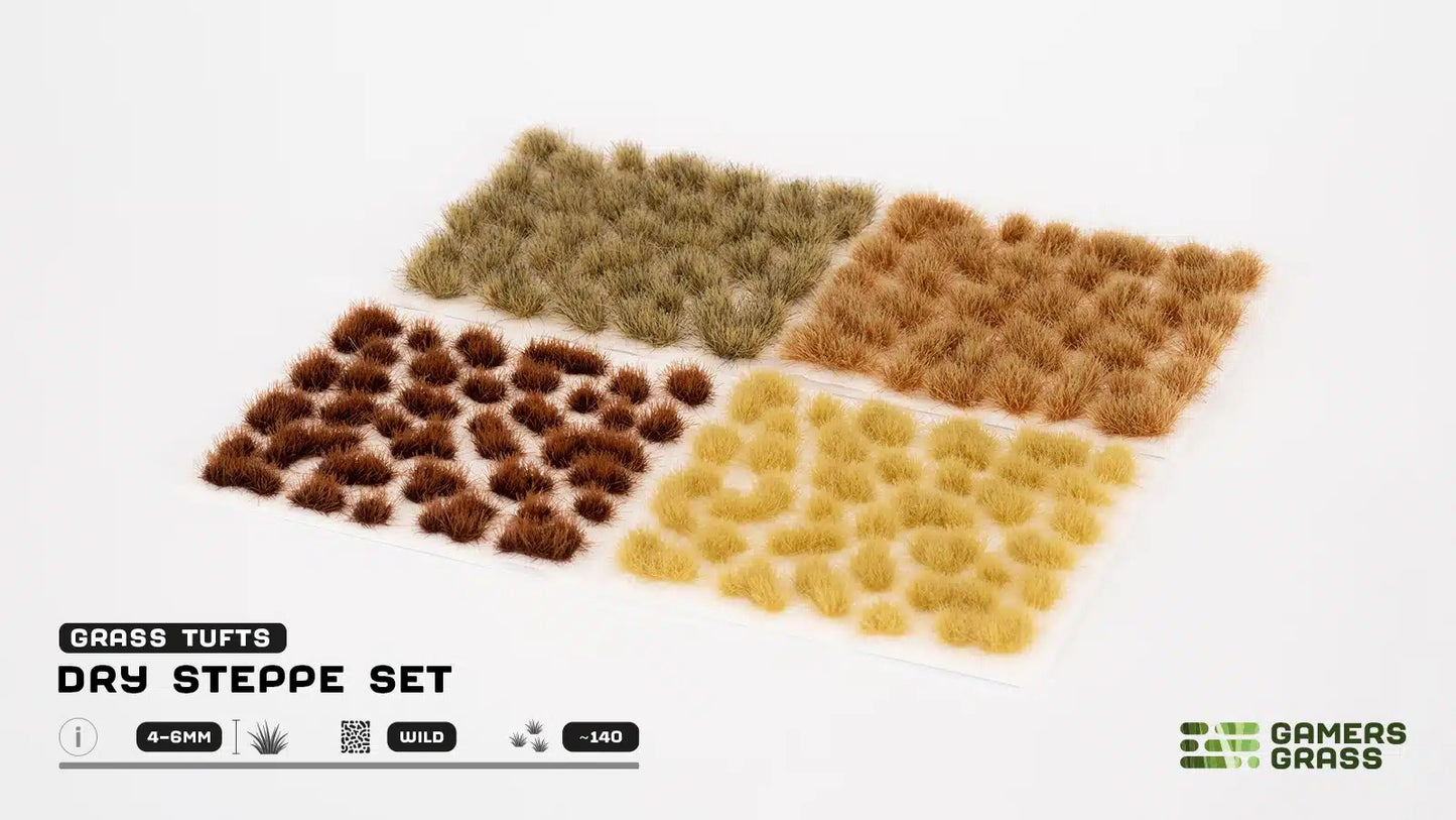 Gamers Grass - Dry Steppe Set - Wild