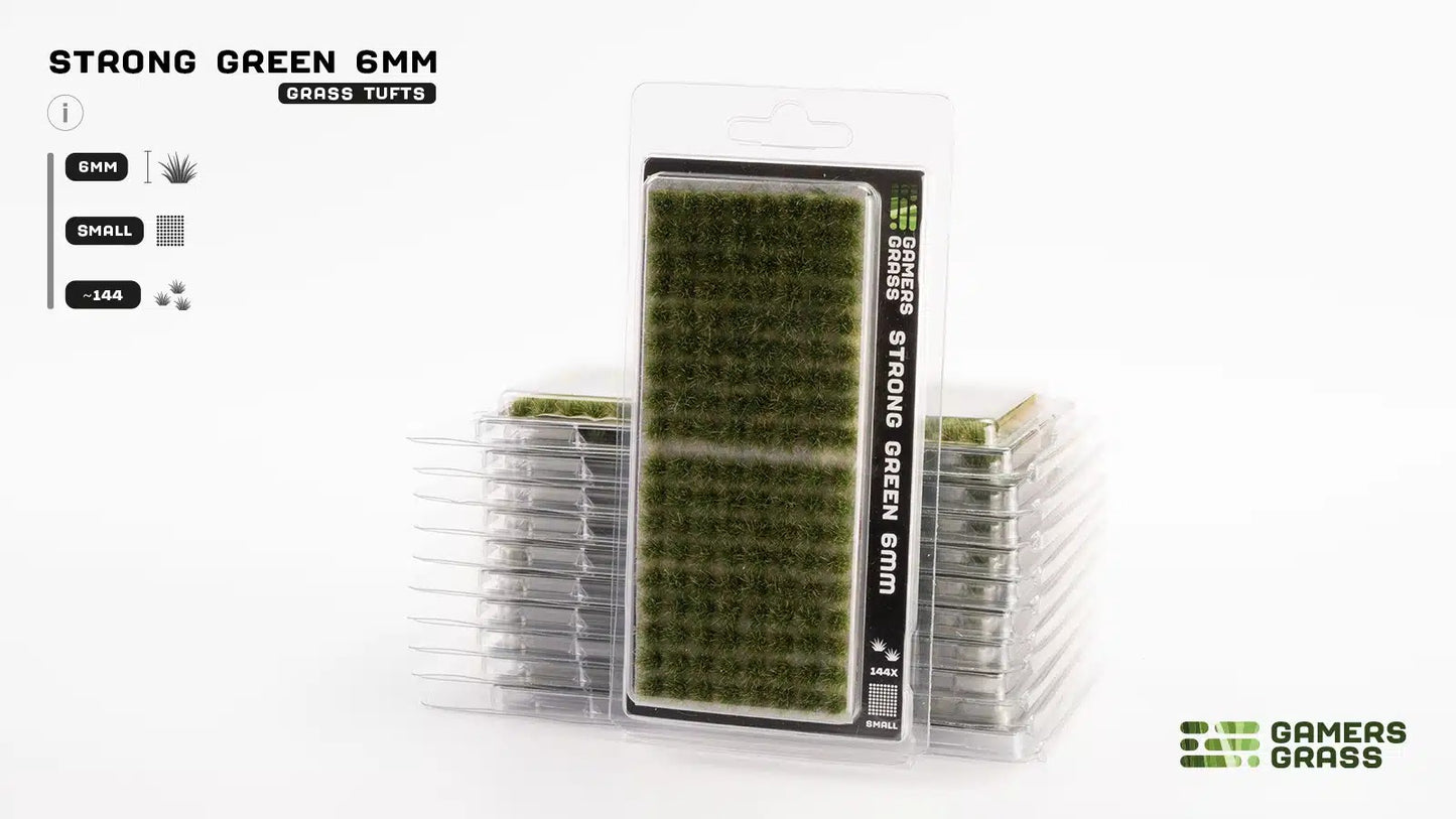 Gamers Grass - Strong Green (6mm)