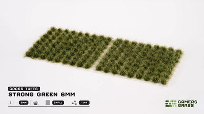 Gamers Grass - Strong Green (6mm)