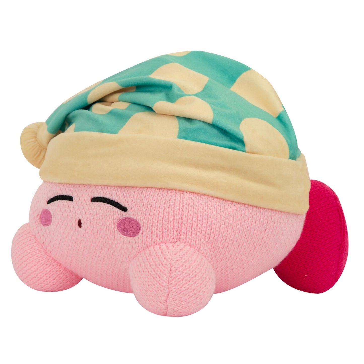 Kirby Nuiguru Knit - Sleeping Kirby 15 Inch Plush
