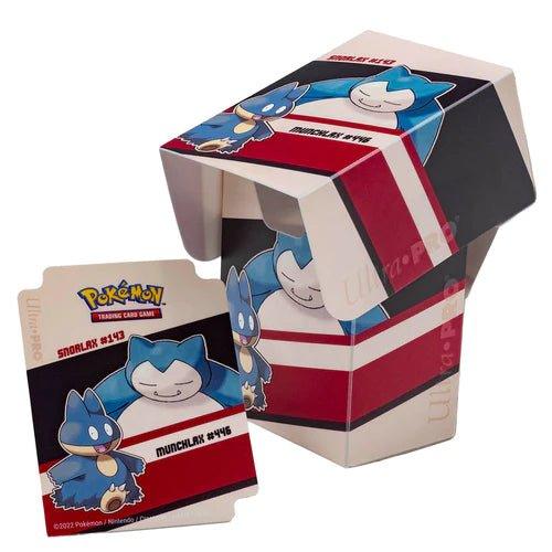 Ultra Pro Deck Box Pokemon Snorlax and Munchlax - Scroll and Circuit Games