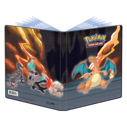 Ultra Pro Portfolio - Pokemon Gallery Series Scorching Summit - 4-Pocket - Scroll and Circuit Games
