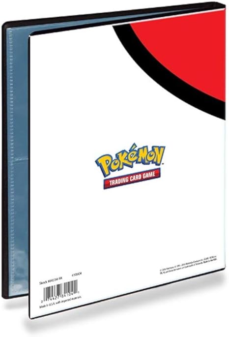 Ultra Pro 4-Pocket Pokemon Poke Ball Portfolio
