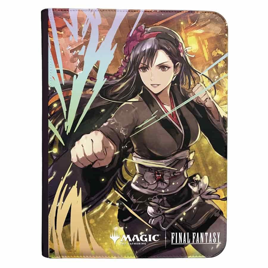 Final Fantasy VII: Tifa Lockhart - UltraPro 9-Pocket Zippered Binder