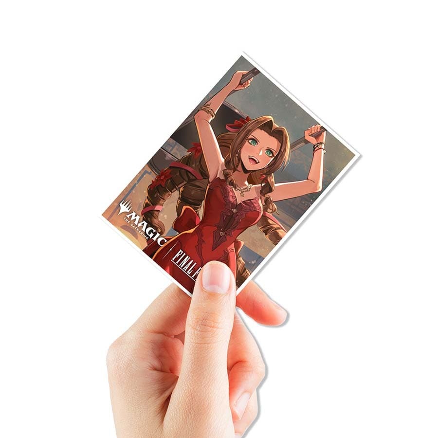 Final Fantasy VII: Aerith Gainsborough with a Steel Chair - UltraPro Apex Sleeves (105 count)