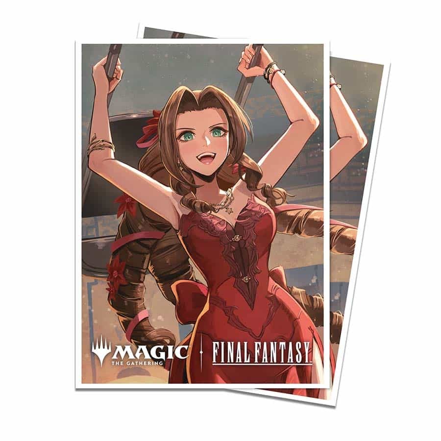 Final Fantasy VII: Aerith Gainsborough with a Steel Chair - UltraPro Apex Sleeves (105 count)