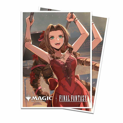 Final Fantasy VII: Aerith Gainsborough with a Steel Chair - UltraPro Apex Sleeves (105 count)